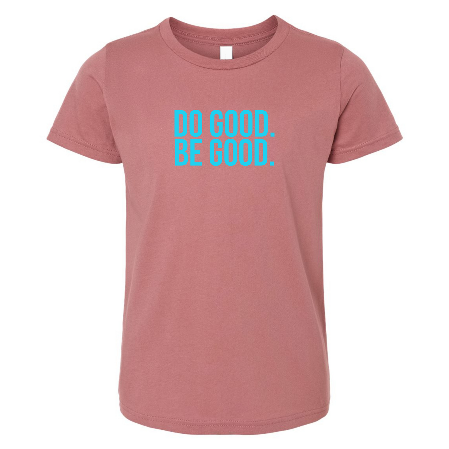 sol rise essentials do good be good mental health merch apparel wellness kids youth tee tshirt shirt mauve blue kids youth